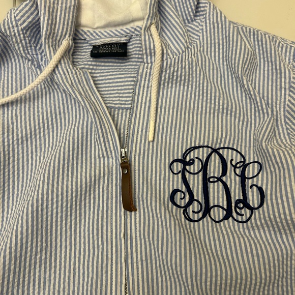 Ladies Charles River monogram jacket, size Large. - Picture 2 of 4